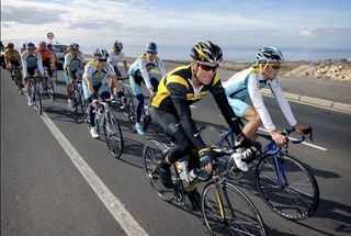 Lance Armstrong rates Astana teammate Alberto Contador