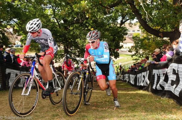 Kevin Fish (Super Squadra) (L) and Andy Reardon (Bob&rsquo;s Red Mill)