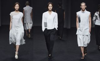 Seoul fashion with white coloureddresses