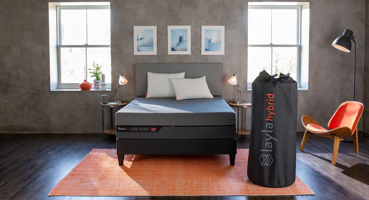 Layla Hybrid mattress review comfort on both sides of the bed T3