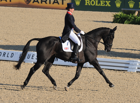 WEG eventing dressage phase
