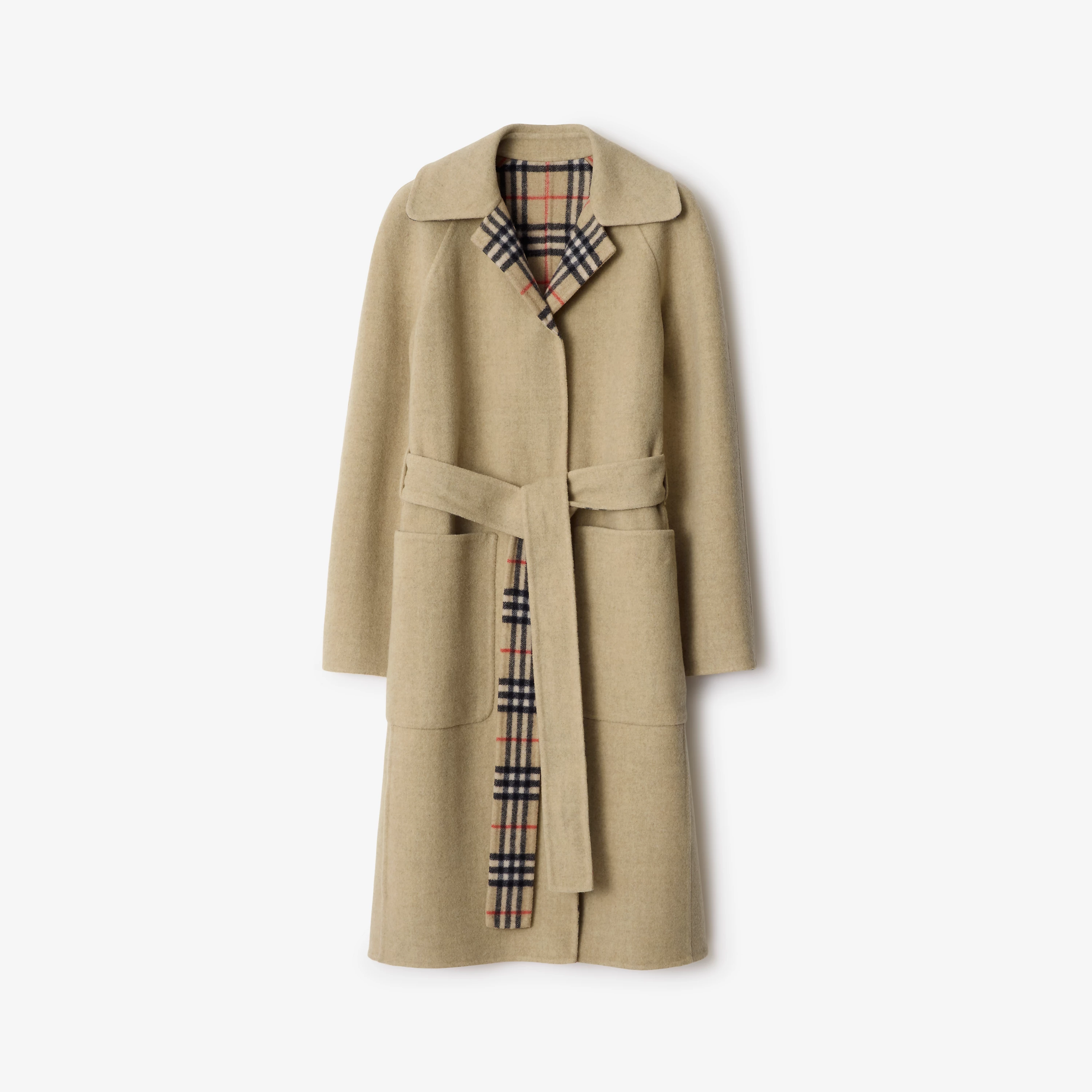 An image of Burberry trench coat.