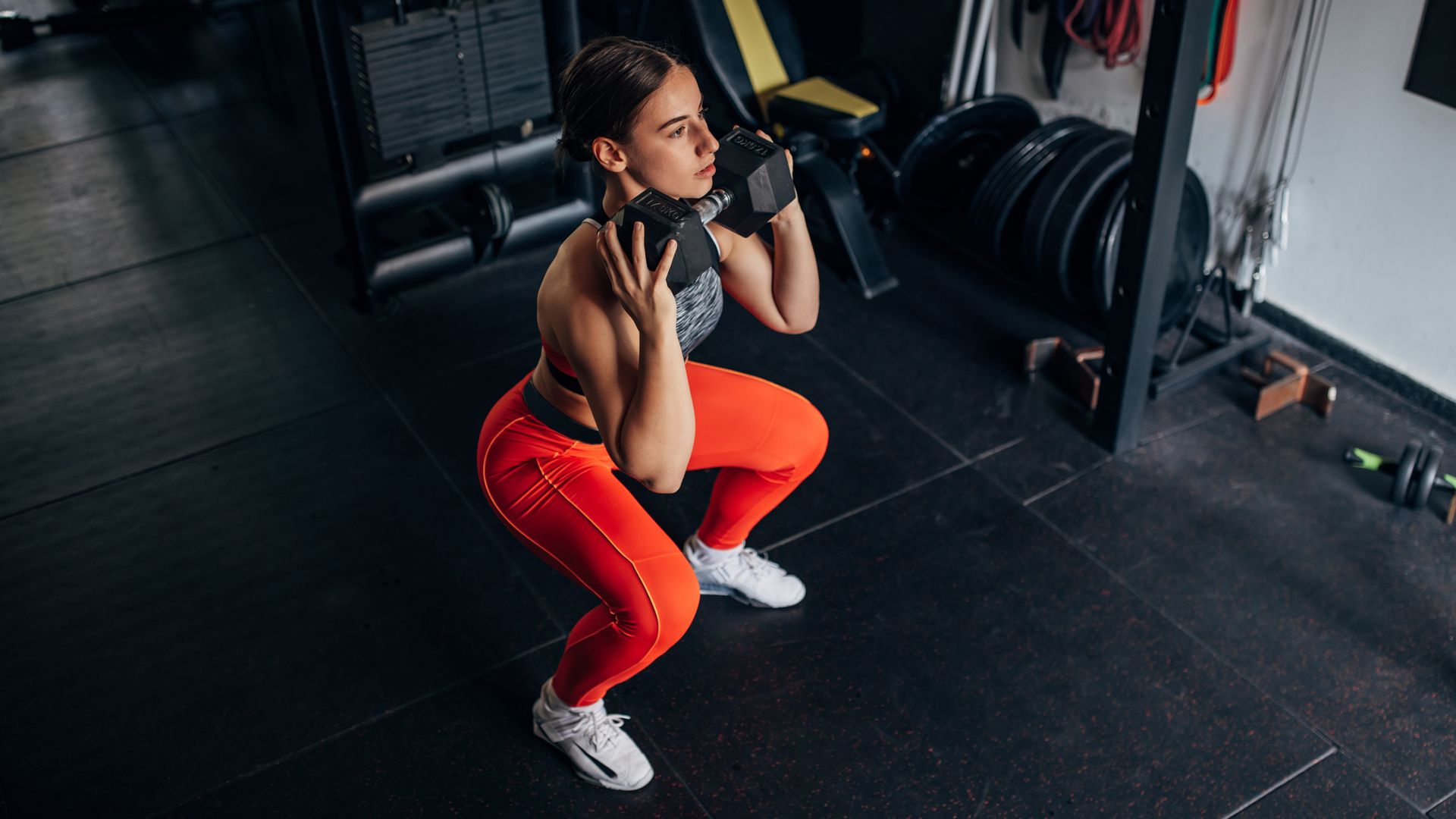 Dumbbell Squat Push Press