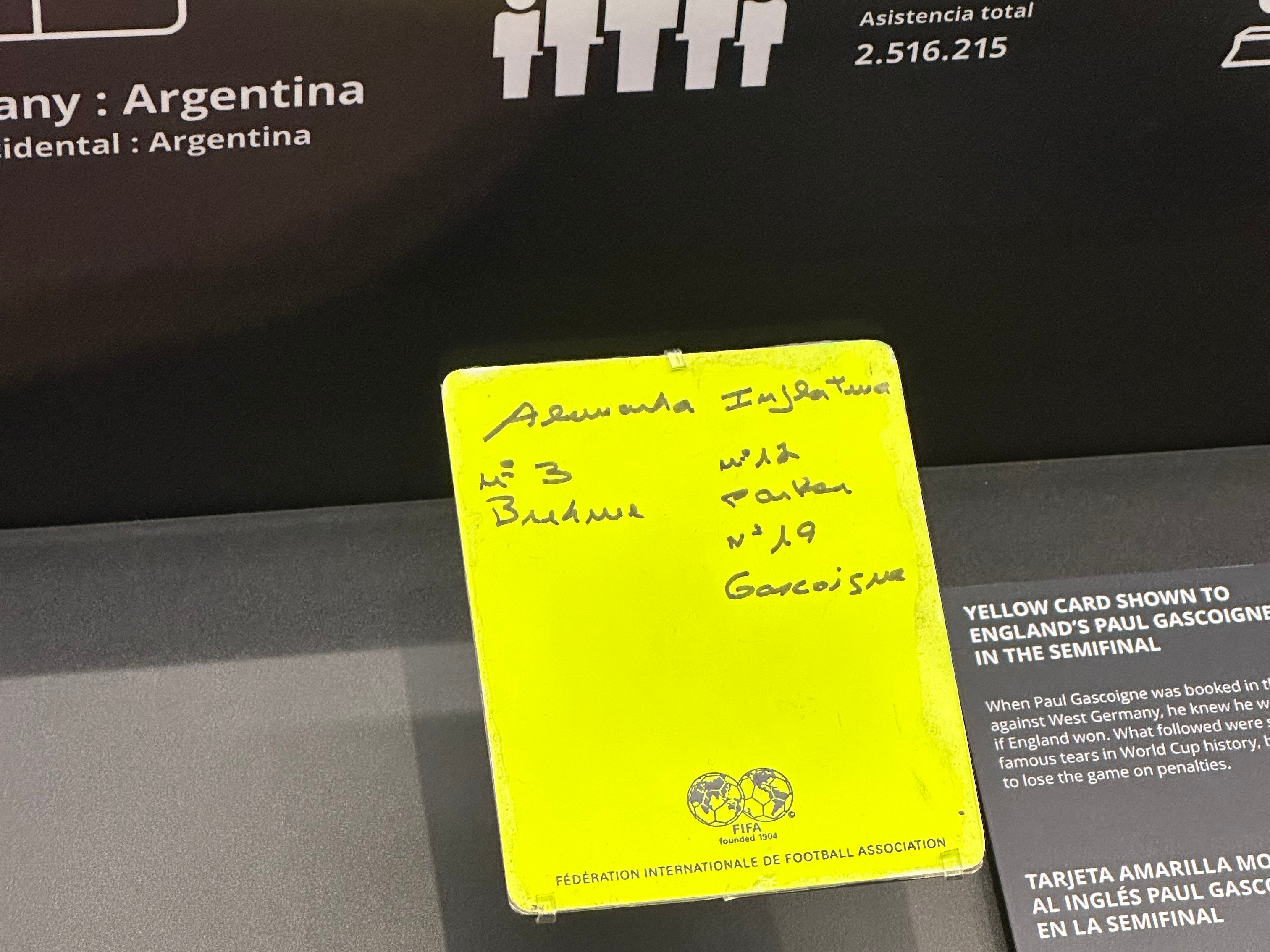 1990 Yellow Card