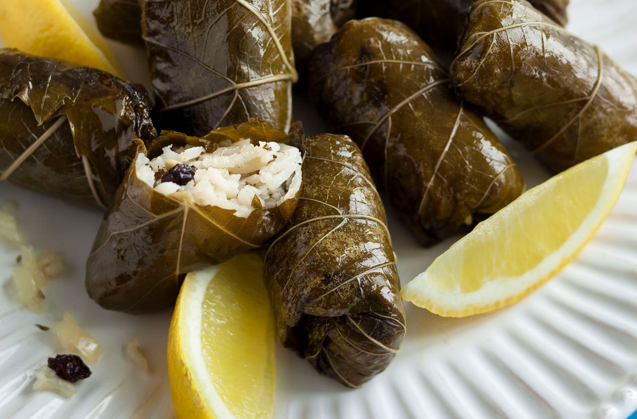 Stuffed vine leaves