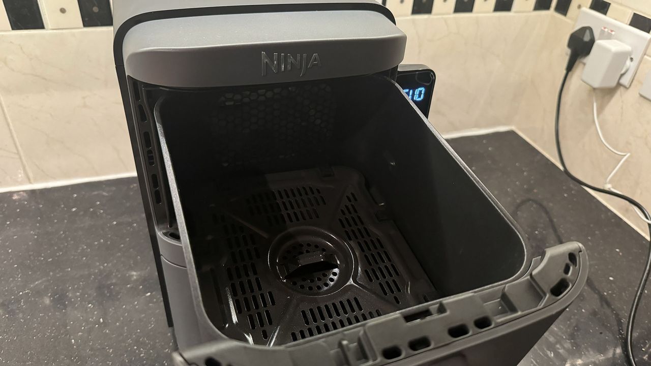 Ninja Double Stack air fryer in reviewer's home