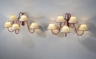 Bouquet wall lamps