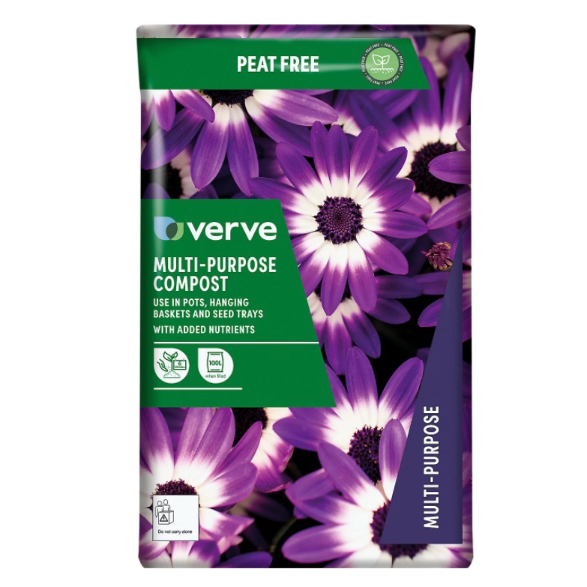 Verve Peat Free Multi-Purpose Compost, 100L