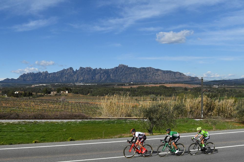 The stage 2 breakaway at Volta a Catalunya