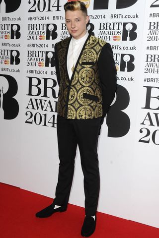 John Newman at the Brit Awards 2014