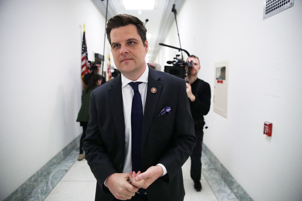  Rep. Matt Gaetz. 