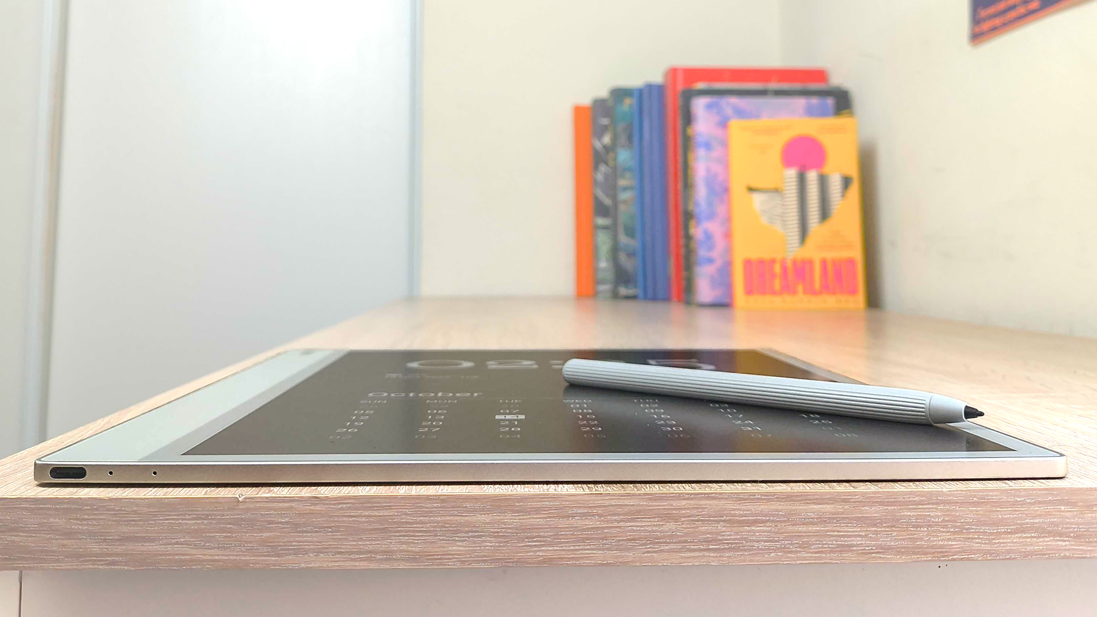 Boox Note Max review unit in action