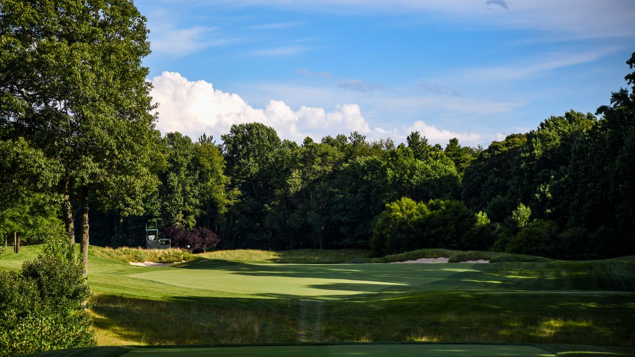 A view of the 8th hole at TPC Potomac