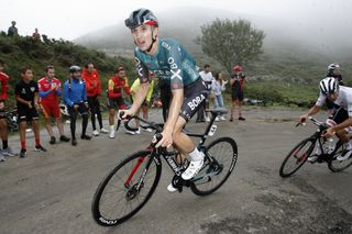 Jai Hindley at the Vuelta a Espana 2022