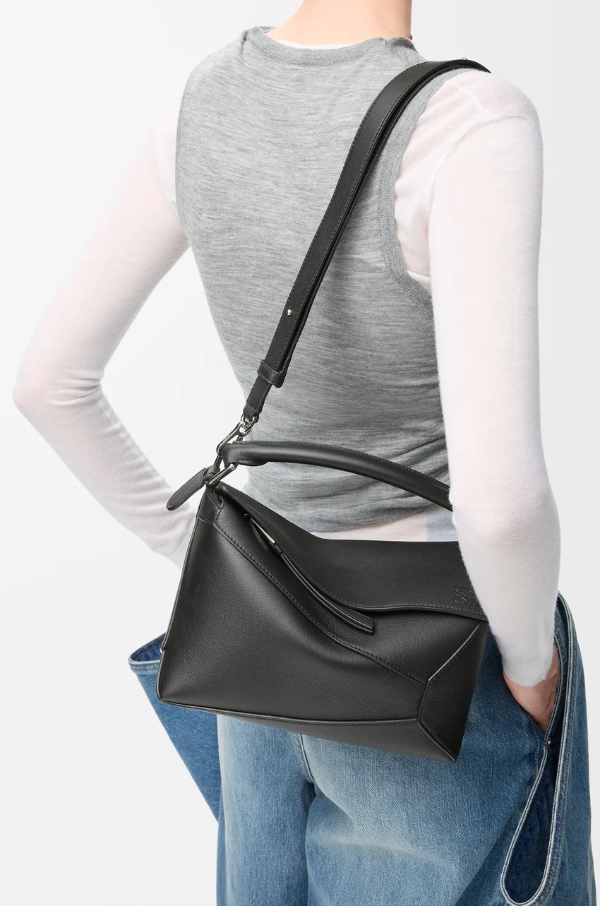 Loewe, Small Puzzle Edge Bag in Classic Calfskin