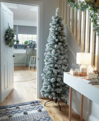 Habitat Slim 6ft Pop Up Snowy Artificial Christmas Tree - £37.50 (Save 25%) | Argos