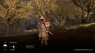 Ghost Of Tsushima Photo Mode Time Of Day 6 40am