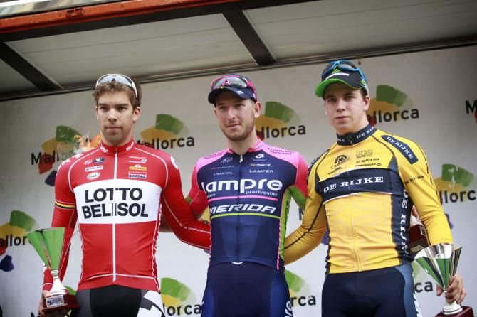 The Trofeo Palma podium