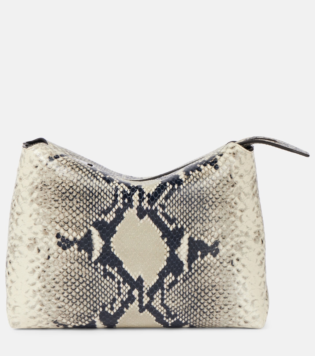 Lina Snake-Effect Leather Crossbody Bag in Multicoloured - Khaite