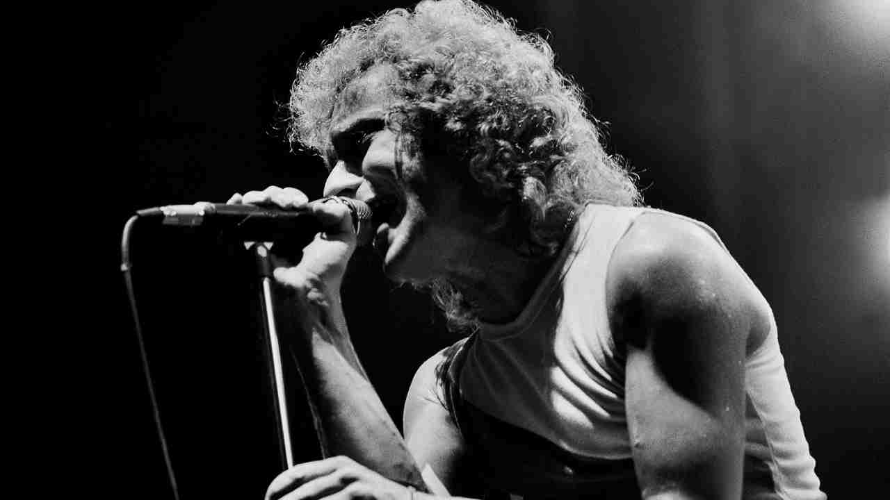 Foreigner’s Lou Gramm performing live in 1981