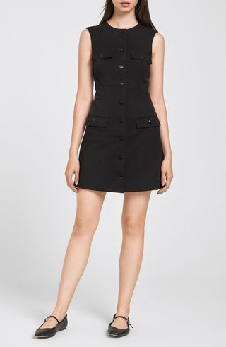 Amal Button-Up Minidress