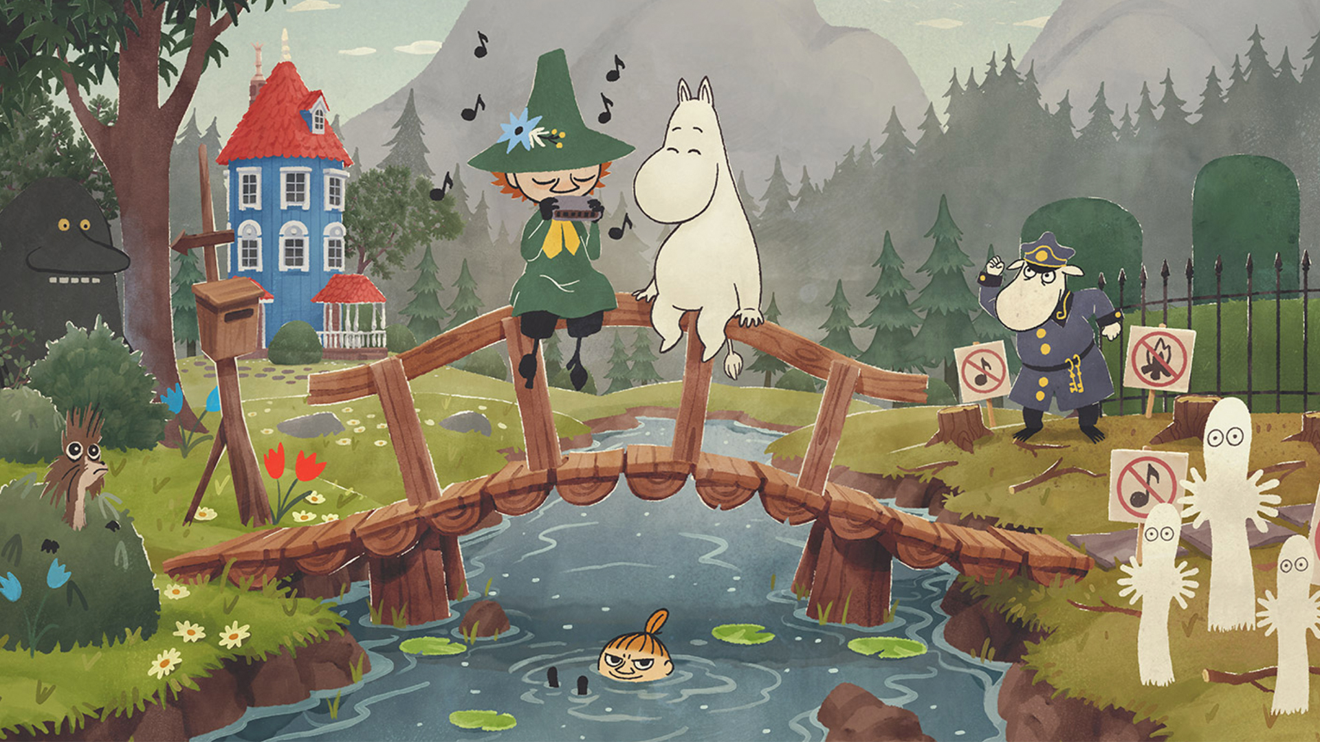 Snufkin игра. Snufkin: Melody of Moominvalley. Moominvalley игра. Snufkin Melody of Moominvalley логотип игры.