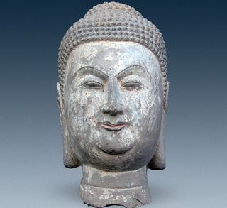 Cremated Buddha Remains and Buddha Statues