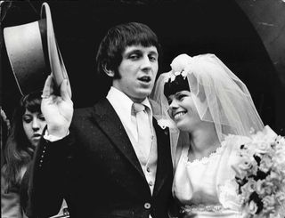 John and Alison Entwistle at their wedding