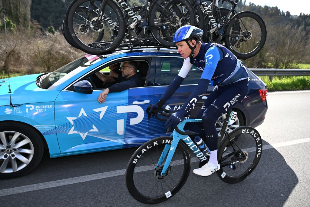 Tirreno-Adriatico 2024: Chris Froome during stage 4