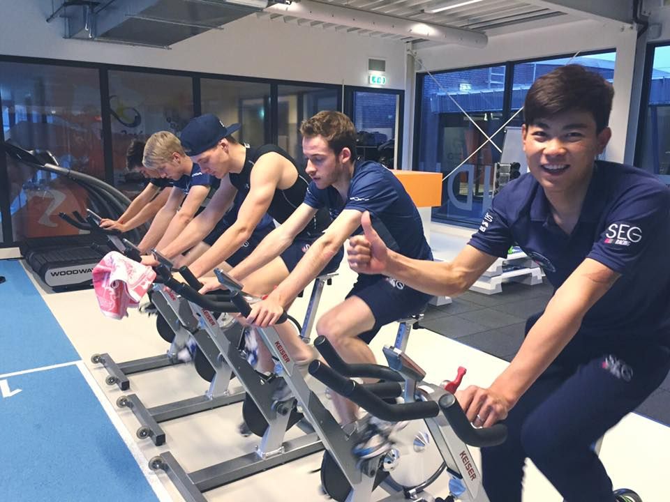 Testing the SEG Racing Academy riders