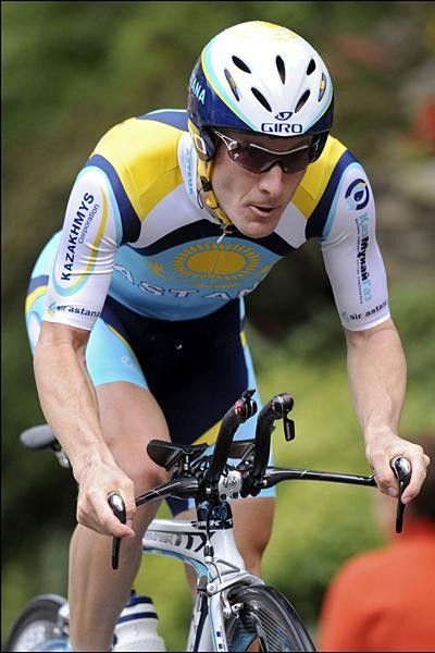 Levi Leipheimer lost time on the climb