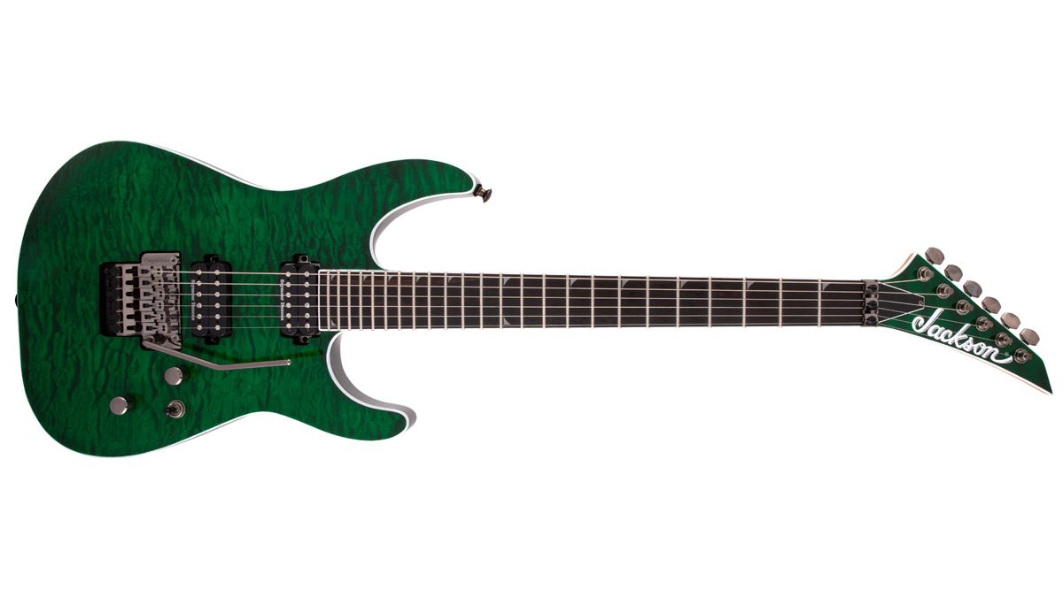 Jackson Pro Series Soloist SL2Q MAH in Trans Green
