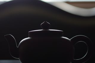 Teapot in a black hole?