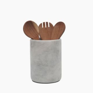 Marble Round Utensil Crock