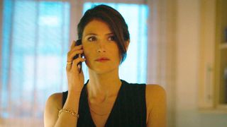 Gemma Arterton as Alice Archer in "Rogue Agent" now streaming on Netflix