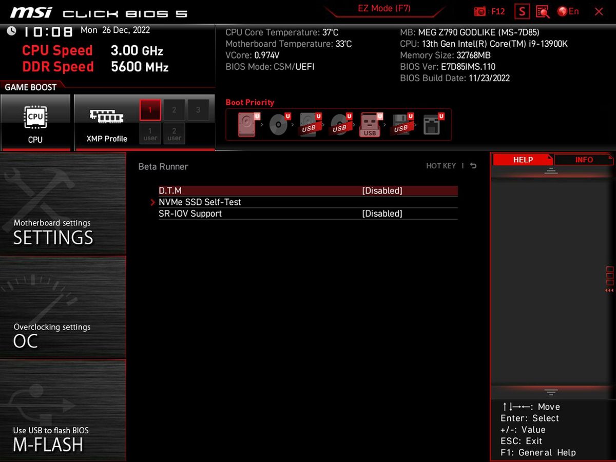 MSI MEG z790 Godlike