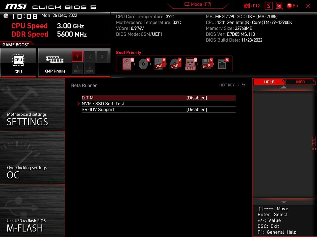 MSI MEG z790 Godlike