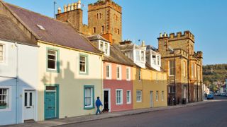 Kirkcudbright in Dumfries and Galloway, Scotland