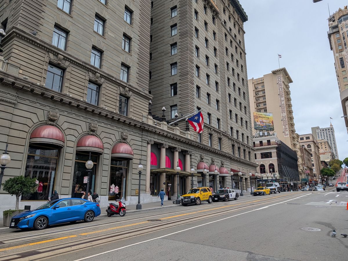 St. Francis Hotel shot by Pixel 10 Pro