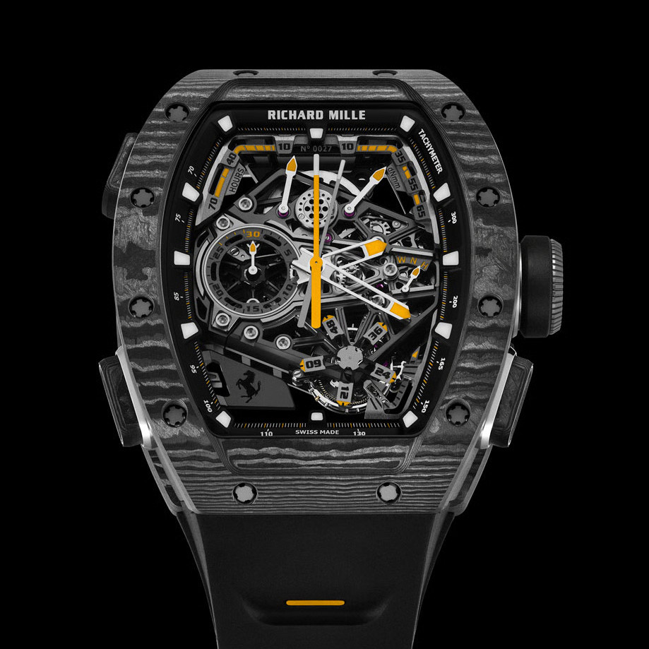 RM 43-01 Manual Winding Tourbillon Split-seconds Chronograph Ferrari