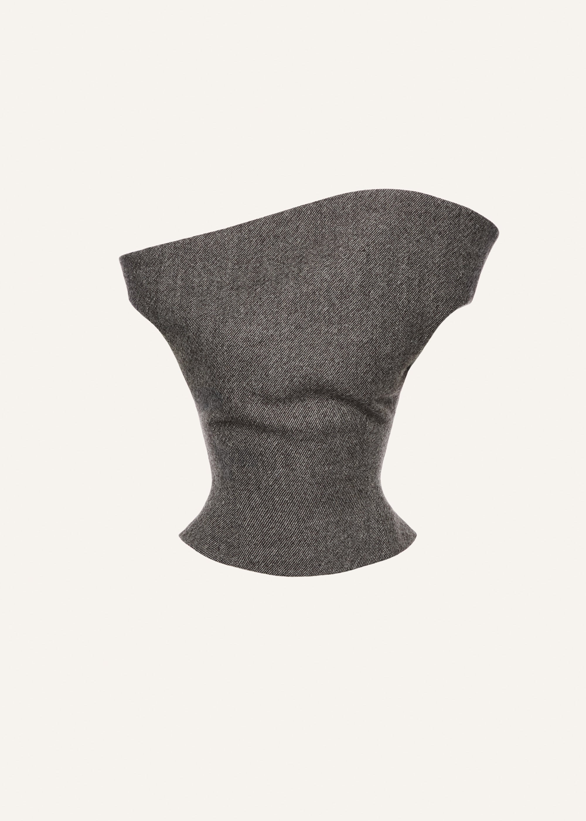 Petal Wool Top in Grey