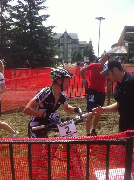 Keegan Swenson (Cannondale Factory Racing) was third.