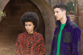 Ollie Morgan and Brooke Hathaway meet their son Thierry in Hollyoaks Week 21