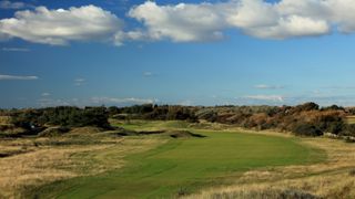 The 450 yards par 4, first hole at Royal Birkdale Golf Club, the host course for the 2017 Open Championship