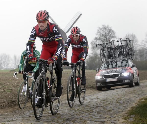 Thor Hushovd and Alessandro Ballan will lead BMC
