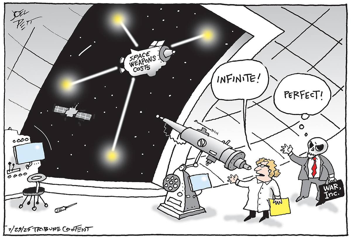 Political cartoon