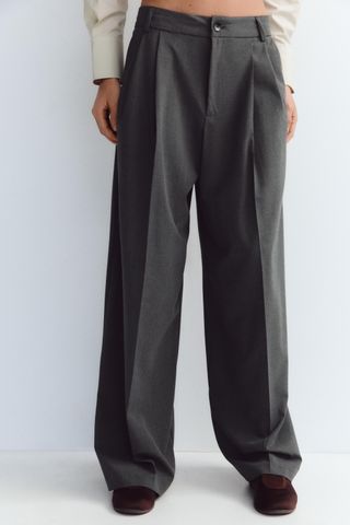 Double Pleat Trousers