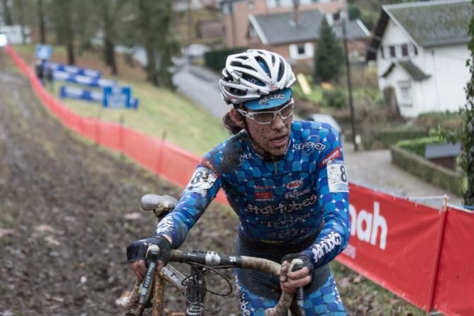 Curtis White in action in Namur