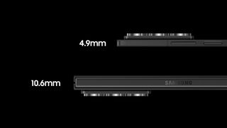 Samsung Galaxy Z Fold Special Edition thickness when folded and unfolded