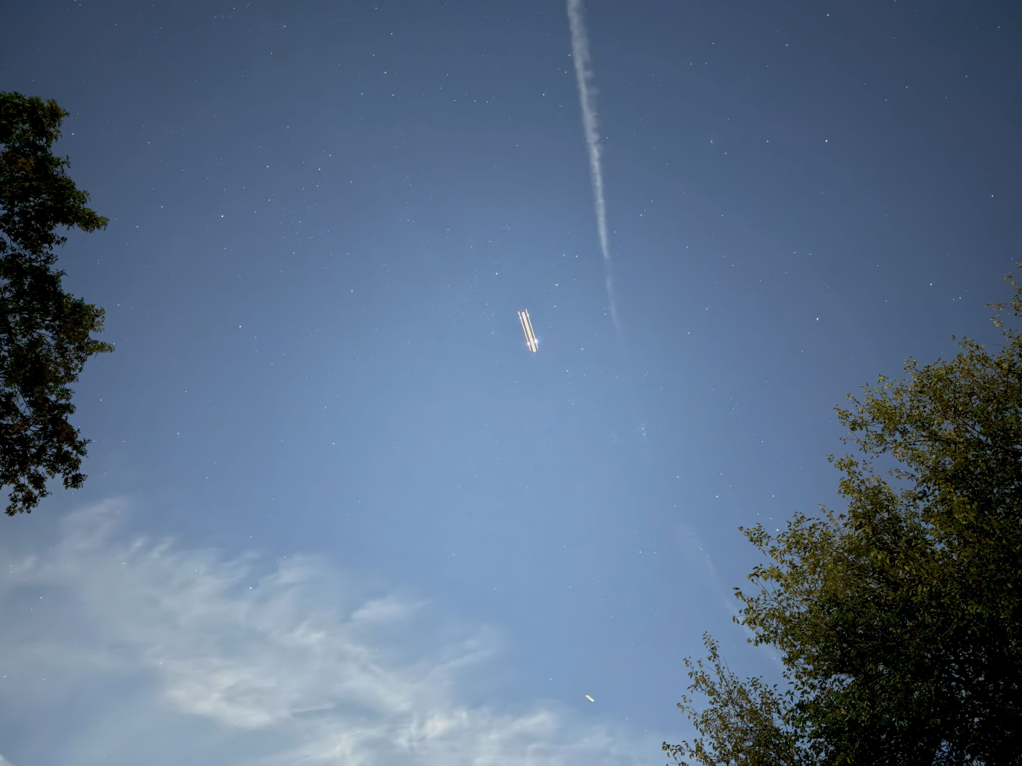 Apple iPhone 17 Pro astrophotography sample.